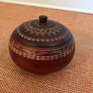 Bohemian trinket box decor